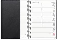 Kalender 2026 Liten Veckokalender Twist svart