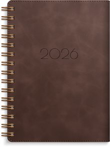 Kalender 2026 Leader Twist brun