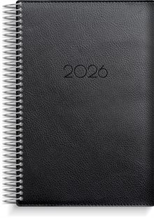 Kalender 2026 Dagbok Twist svart