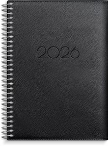 Kalender 2026 Senator A6 Twist svart