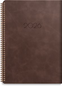 Kalender 2026 Business Twist brun