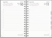 Kalender 2026 Dagbok Textile svart