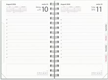 Kalender 2026 Dagbok Textile grön