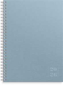 Kalender 2026 Senator A5 Textile blå