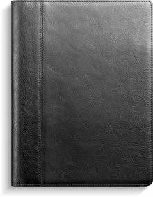 Kalender 2026 Business svart skinn