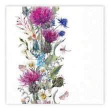 Matservetter 20p Blomsterranka