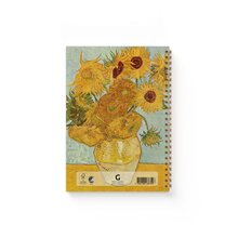 Anteckningsbok A5 Sorlrosor van Gogh