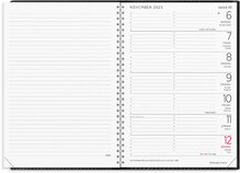 Kalender 2023 Stor Veckokalender svart konstläder
