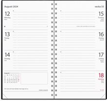 Kalender 2024 Master svart konstläder