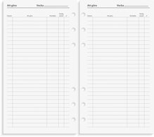 Kalender 2024 Regent Systemkal brunt skinn