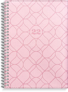 Liten Veckokalender, Twist, rosa
