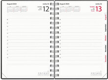 Kalender 2023 Dagbok rosa konstläder Amelia
