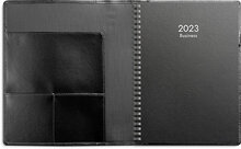 Kalender 2023 Business svart skinn