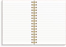 Anteckningsbok A5 Flower