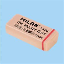 MILAN Träkolspennor och Radergummi Blister