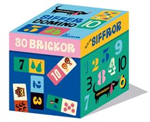 Sifferdomino : Jag lär mig siffror - 30 brickor