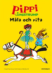 Pippi Långstrump Måla och rita