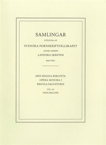 Sancta Birgitta: Opera minora 1