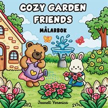 Cozy Garden Friends : Målarbok