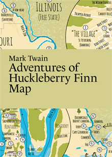 Adventures of Huckleberry Finn Map